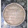 GREAT BRITAIN IN MEMORY OF VICTORIA 1819-1901 SILVER