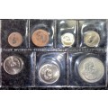 S A MINT UNCIRCULATED SET 1968 ENGLISH -- R1 TO 1 CENT - SEALED FROM SA MINT
