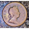 GREAT BRITAIN 1/2 PENNY 1717