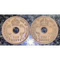 EAST AFRICA SET 10 CENT 1927 & 1933 (1 BID TAKES ALL)