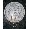 U S A SILVER 1 DOLLAR - MORGAN DOLLAR - PHILADELPHIA MINT 1883