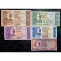 REPLACEMENT NOTE SET R20 -XX, R10 -XX, R5 -XX STALS, R2 -WW DE KOCK & R1-Z24 DE JONGH(1 BID TAKES AL