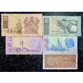 REPLACEMENT NOTE SET R20 -XX, R10 -XX, R5 -XX STALS, R2 -WW DE KOCK & R1-Z24 DE JONGH(1 BID TAKES AL