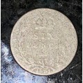 GREAT BRITAIN SILVER 6 PENCE 1901