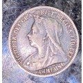 GREAT BRITAIN SILVER 3 PENCE 1899