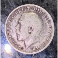 GREAT BRITAIN SILVER 3 PENCE 1911 STERLING SILVER