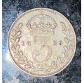 GREAT BRITAIN SILVER 3 PENCE 1889