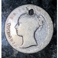 GREAT BRITAIN SILVER 4 PENCE 1846 GROAT