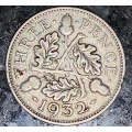 GREAT BRITAIN SILVER 3 PENCE 1932