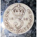 GREAT BRITAIN SILVER 3 PENCE 1913