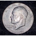 U S A - EISENHOWER 1 DOLLAR 1976