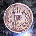 GREAT BRITAIN SILVER 3 HALF PENCE (1 1/2 PENCE) 1843 GOOD CONDITION CONSIDERING 181 YEARS OLD
