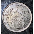 SPAIN 50 PESETAS 1957