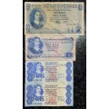 SET OF R2 NOTES VARIOUS GOVERNORS FROM 1961-1980s (1 BID TAKES ALL)