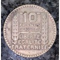 FRANCE SILVER 10 FRANCS 1930