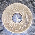 EGYPT 1 MILLIEME 1917