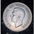 S A UNION SILVER 5 SHILLINGS 1947 VERY GOOD CONDITION CROWN SILVER 80%