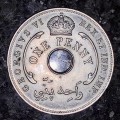 BRITISH / WEST AFRICA 1 PENNY 1947