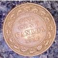 CANADA 1 CENT 1912