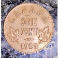 CANADA 1 CENT 1929