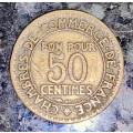 FRANCE 50 CENTIMES 1922