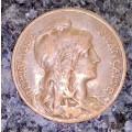 FRANCE 10 CENTIMES 1908