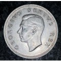 S A UNION SILVER 5 SHILLINGS 1950 GOOD CONDITION CROWN SILVER 80%