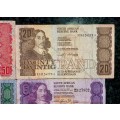 COMPLETE SET OF CL STALS & DECIMALS R50 TO R2AA - R20XX -- 1ST ISSUE 1990 [R1 TW DE JONGH 1975]
