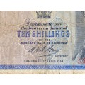 RHODESIA 10 SHILLINGS 1966 - CJ RHODES WTM - L13