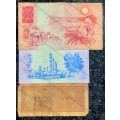 REPLACEMENT NOTE SET VARIOUS GOVERNORS R50- XX CL STALS, R2- WW GPC DE KOCK & R1- Z31(1 BID TAKE ALL