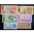 COMPLETE SET OF CL STALS & DECIMALS R50 TO R2 AA --1ST ISSUE 1990 [R1 DE JONGH 1975]1 BID TAKES ALL)