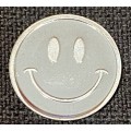 999 SILVER ROUND PROOF LIKE - SMILEY - 1 GRAM FINE SILVER 999