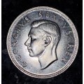 S A UNION SILVER 5 SHILLINGS 1952 VERY GOOD CONDITION SILVER CROWN