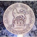 GREAT BRITAIN SILVER 6 PENCE 1916