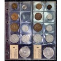 S A UNION COLLECTION -- 1951 & 1952 SETS -- IN ORIGINAL BICKELS ALBUM PAGE WITH MINTAGE CARDS