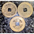 CHINA OLD CASH COINS UNRESERCHED (1 BID TAKES ALL)