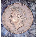 GREAT BRITAIN 1/2 PENNY 1827