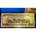 U S A -- 100 DOLLARS SERIES999 -- COLORIZED GOLD FOIL 999999 CARD - LOVELY ART - WITH CERT & FOLDER