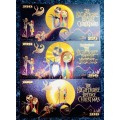 THE NIGHTMARE BEFORE CHRISTMAS SET -- COLORIZED GOLD FOIL 999999 CARD - LOVELY ART -