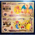 JAPAN - POKÉMON SET 10000 YEN - COLORIZED GOLD FOIL999 CARD -AMAZING ART-