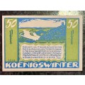 GERMANY SET 50 PFENNIG,25PF & 10 PF 1921 UNC NOTGELD (EMERGENCY MONEY) - AMAZING ART
