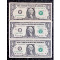 U S A SET 1 DOLLAR - CHICAGO  - ATLANTA - SAN FRANCISCO - 2013 & 2017(1 BID TAKES ALL)