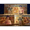 CHINA -- BRUCE LEE 1973 SET 10000 TO 10 MILLION -- COLORIZED GOLD FOIL 9999 CARDS - LOVELY ART -