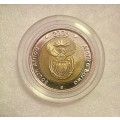 SOUTH AFRICA OOM PAUL MINTMARK R5 -- 2006 -- MINTAGE 957 -- BOX WITH CERTIFICATE IN CAPSULE