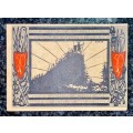 GERMANY 50 PFENNIG - DETMOLD - 1920 UNC NOTGELD (EMERGENCY MONEY) - AMAZING ART