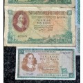 SET OF R10 NOTES ALL GOVERNORS FROM 1961-1990(1 BID TAKES ALL)
