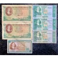 SET OF R10 NOTES ALL GOVERNORS FROM 1961-1990(1 BID TAKES ALL)