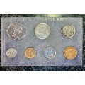 S A MINT UNCIRCULATED SET 1989 -- R1 TO 1 CENT - SEALED FROM SA MINT