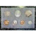 S A MINT UNCIRCULATED SET 1989 -- R1 TO 1 CENT - SEALED FROM SA MINT