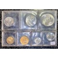S A MINT UNCIRCULATED SET 1983 -- R1 TO 1 CENT - SEALED FROM SA MINT